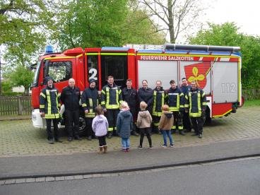 Besuch von der Feuerwehr 🚒!