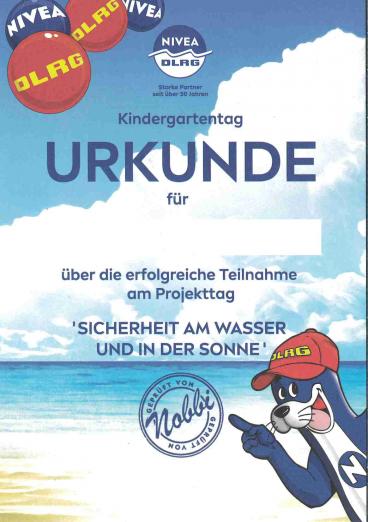 Urkunde DLRG